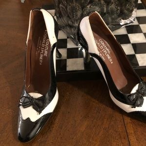 Donald planet couture spectator heels. Vintage.